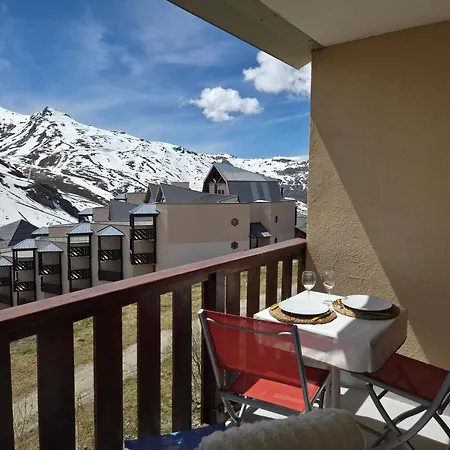 Appartement Val Thorens, Ski-in Ski-out 1 Bedroom For 4 With Fiber, South-facing & Mountain Views Val Thorens