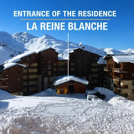 Val Thorens, Ski-in Ski-out 1 Bedroom For 4 With Fiber, South-facing & Mountain Views Val Thorens